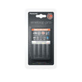 Panasonic charger BQ-CC55 + 4 pcs R6/AA Eneloop Pro 2450 mAh
