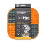 Cuscinetto Lickimat Dog Slomo Arancio Orange polipropilene TPR