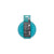 Dog Feeder Lickimat Turquoise Rubber