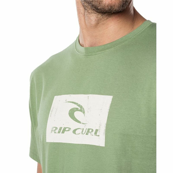 Herren Kurzarm-T-Shirt Rip Curl Hallmark grün