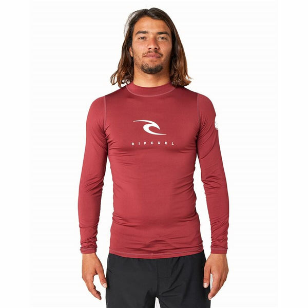 Bathing T-shirt Rip Curl  Corps Red