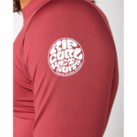 Bathing T-shirt Rip Curl  Corps Red