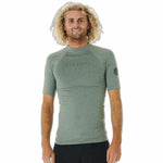 T-Shirt de Bain Rip Curl  Dawn Patrol Perf Gris