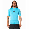 Bathing T-shirt Rip Curl  Corps Blue Aquamarine