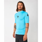 Bathing T-shirt Rip Curl  Corps Blue Aquamarine