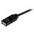 Câble USB Startech USB2AAEXT35M Noir