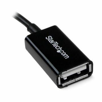 Câble Micro USB Startech UUSBOTG              USB A Micro USB B Noir