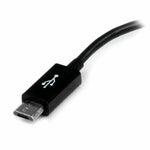 Kabel Micro USB Startech UUSBOTG              USB A Micro USB B Schwarz