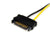 Power Cord Startech SATPCIEX8ADP