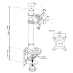 Screen Table Support Startech ARMPIVOT