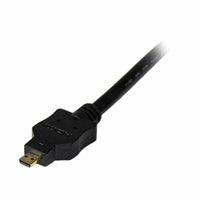 HDMI to DVI adapter Startech HDDDVIMM1M Black 1 m