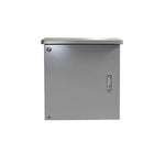 9Ru 600Mm Wide Grey Outdoor Wall Mount Cabinet