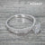 Hûggot You & Me Rhodium-Plated Ring with Zircons