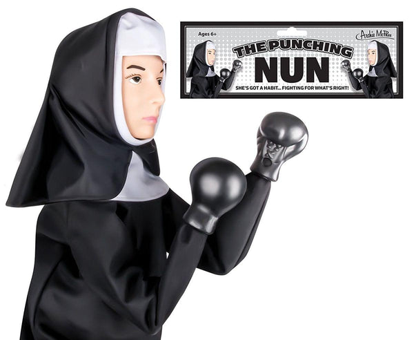 The Punching Nun Puppet