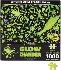 Glow Chamber Glow in The Dark 1000 Piece Jigsaw Puzzle