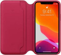 Apple iPhone 11 Pro Leather Folio - Raspberry