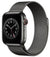 Apple Watch Serie 6 Cell 40mm Graphite Stainless Steel Case/Graphite Milanese Loop ITA M06Y3TY/A