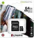 Kingston Micro SD 64GB Classe 10 SDCS2/64GB + Adattatore SD