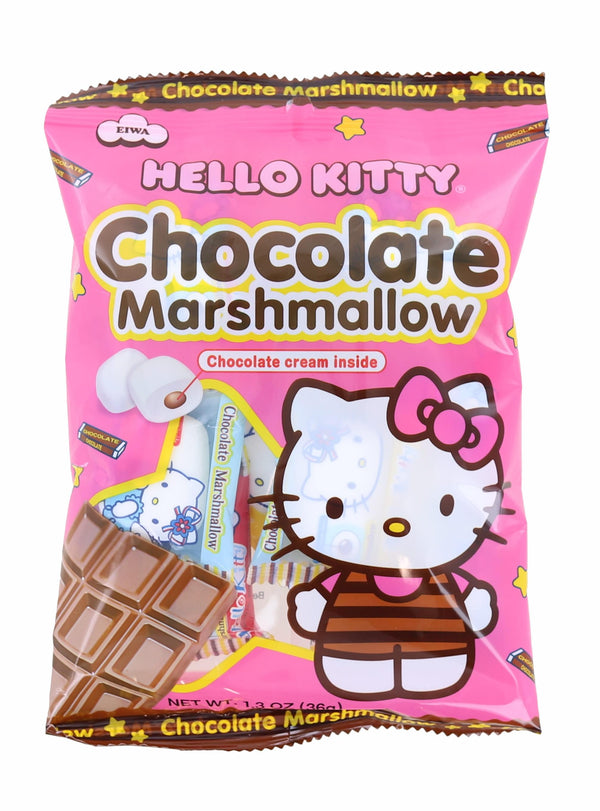 Hello Kitty Marshmallow Chocolate Filled Candy § 3.1 Ounce Pack