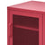 ArtissIn Mini Mesh Door Storage Cabinet Organizer Bedside Table Pink