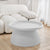 ArtissIn Coffee Table Mushroom Nordic Round Large Side Table 70CM White