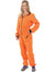 Women's Orange Astronaut Costume - Small