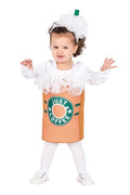 "Just Coffee" Toddler Costume with Tunic & Headpiece § One Size § 12-18 Months