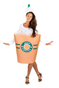 "Just Coffee" Adult Costume with Tunic & Headpiece § One Size