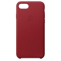 Coque APPLE en cuir pour iPhone 8 / 7 et iPhone SE  - (PRODUCT)RED