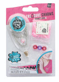 Acade-Me Treasure Charm Bracelets Jewelry Craft Kit: Garnet Love (Pink)
