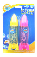 Bubble Workz 2-Piece Bubble Rocket Pack § Pink & Yellow