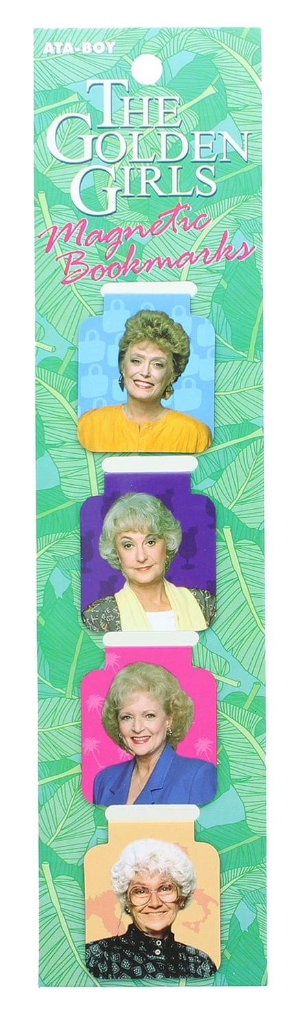 The Golden Girls Magnetic Page-Top Bookmarks - Set of 4