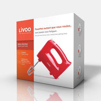 LIVOO DOP162R Electric mixer - Red