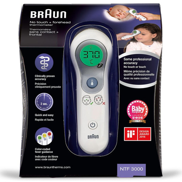 Digital Thermometer Braun No-Touch NTF3000 (Refurbished B)