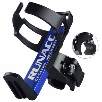 Bottle Stand Runacc Blue Adjustable Bicycle (Refurbished B)