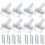 Lock 8 Pieces Windows Doors White (Refurbished D)