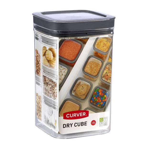 Box with cover Curver Dry Cube (1,8 L) (Refurbished C)