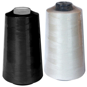 Cotton reel Polyester White/Black (Refurbished D)