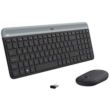 Keyboard and Wireless Mouse Logitech MK470 QWERTZ (Refurbished A+)