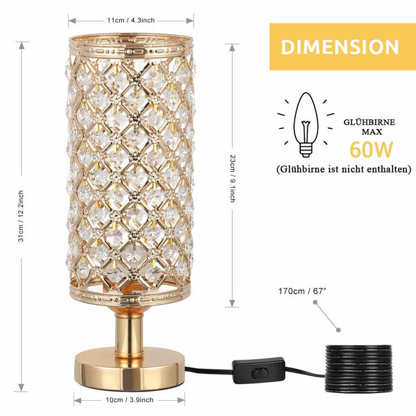 Desk Lamp Gold (Refurbished C)