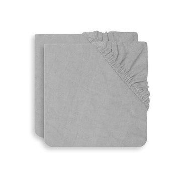 Lenzuolo con angoli aderenti 2550-503-00078 Grigio 50 x 70 cm Fasciatoio (Ricondizionati A+)