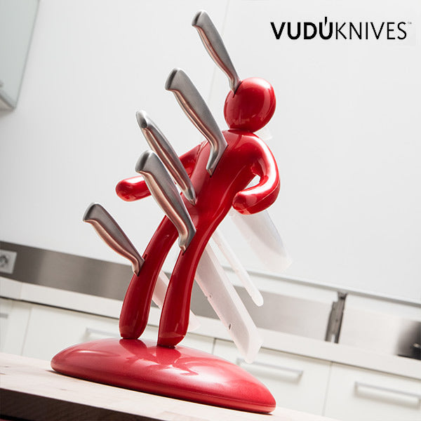 Vudú Knives Knife Holder & Knife Set (5 pieces)