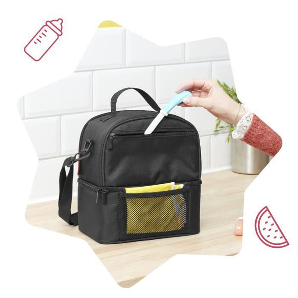 BADABULLE Sac Repas Isotherme multipoches Pick and Go