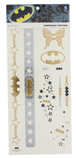 DC Comics Temporary Tattoo Sheet: Batman