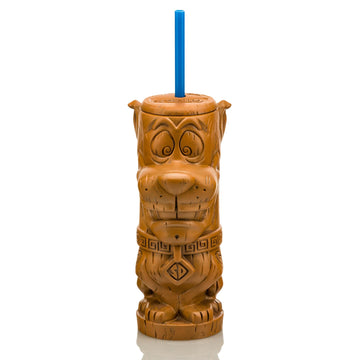 Geeki Tikis Scooby-Doo Scooby Plastic Tumbler with Straw § Holds 20 Ounces