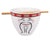 Bowl Bop Food Man Chew Japanese Dinnerware Set § 16-Ounce Ramen Bowl, Chopsticks