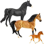 Breyer Freedom Series 1:12 Scale Model Horse Set § Spanish Mustang Family