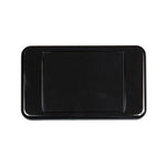 Blank Australian Style Wall Plate Black