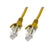 Cat 6 Rj45 Rj45 Ultra Thin Lszh Network Cables Yellow