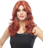 Ginger Diva Adult Costume Wig § Copper